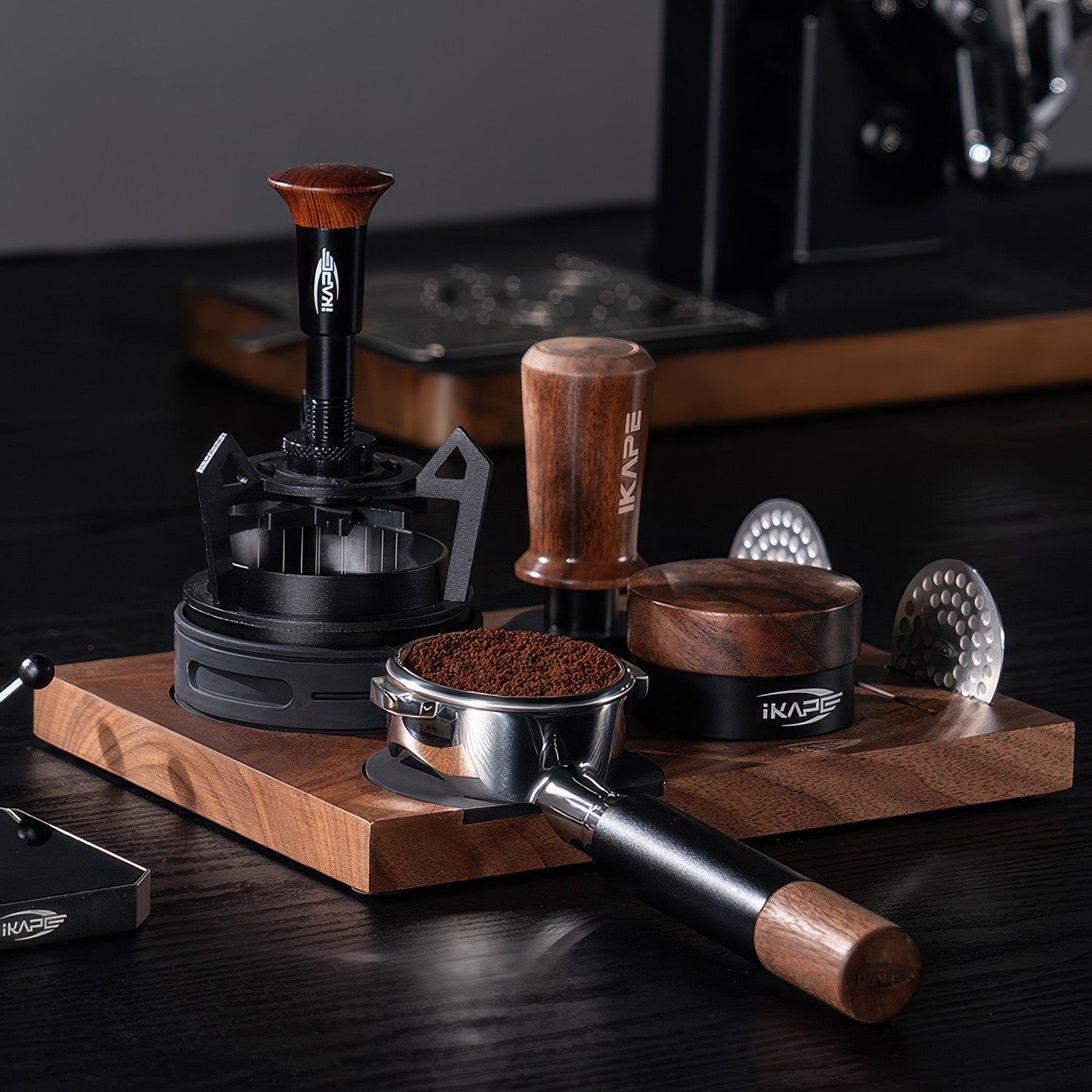 Black Edition Calibrated Coffee Tamper