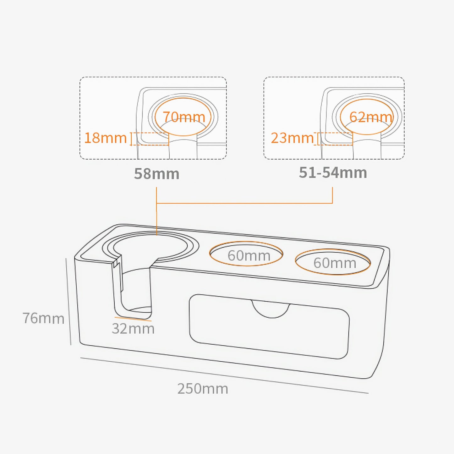 Multi-Function Coffee Tamping Station