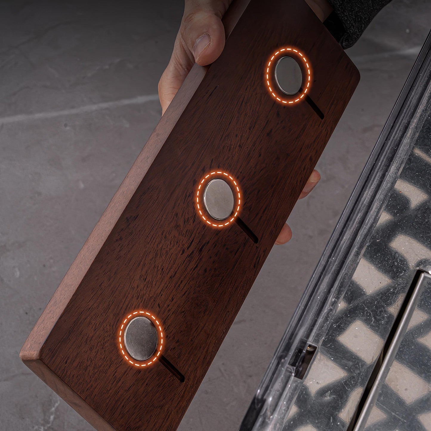 Magnetic Espresso Filter Basket Holder 58MM