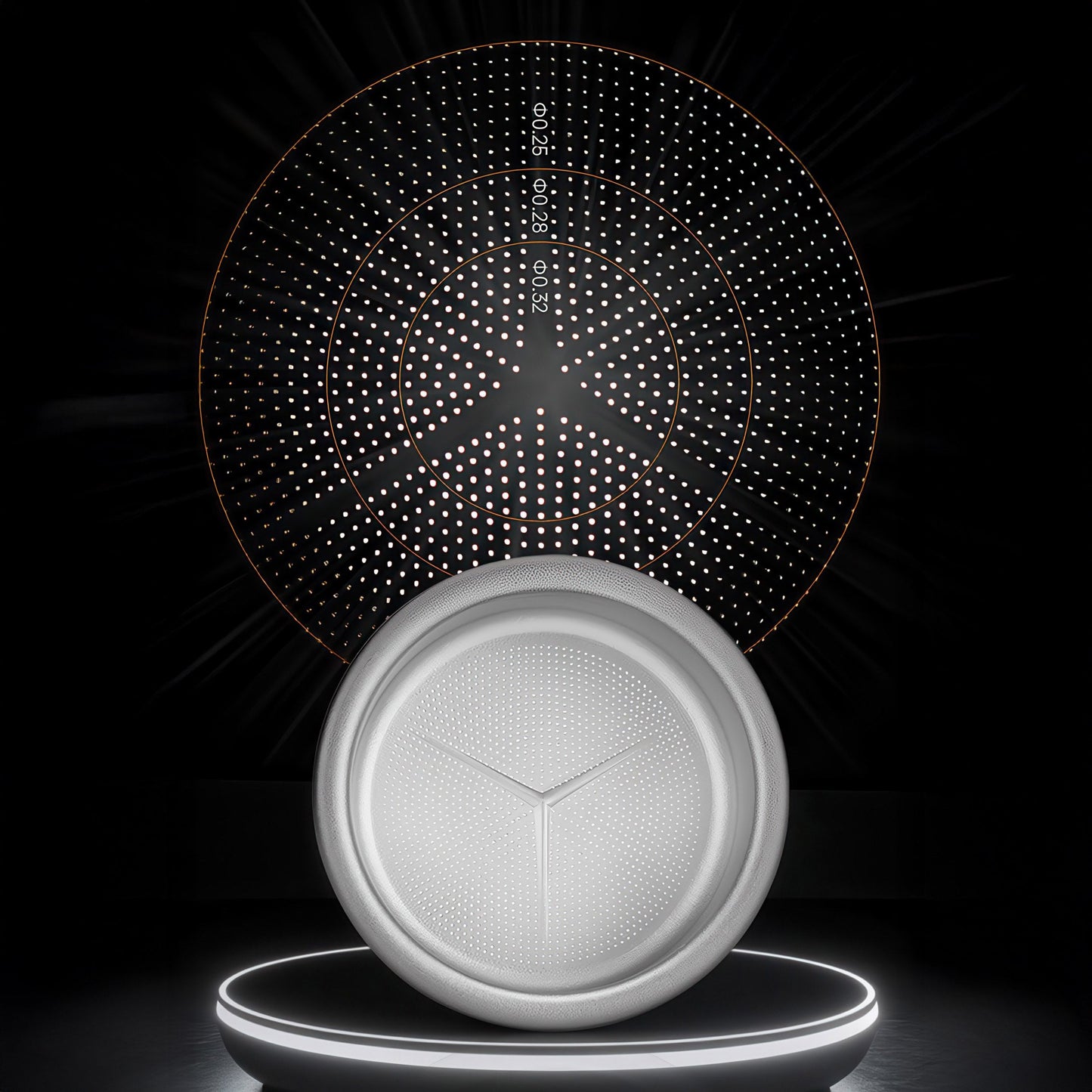 Pure Titanium Espresso Basket