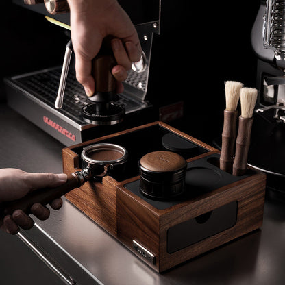 Multi-Function Coffee Tamping Station