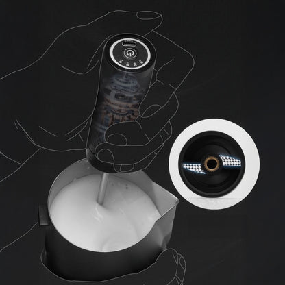 Electric Handheld Milk Frother Rechargeable