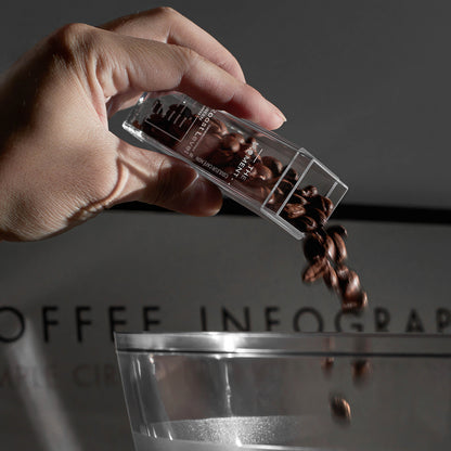 Premium Tubes Coffee Bean Cellars With Stand