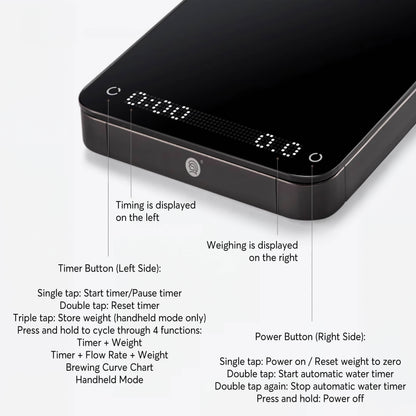E-Smart Digital Coffee Scale For Brewing