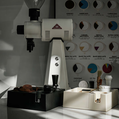 Espresso Knock Box and Tamp Station for Barista