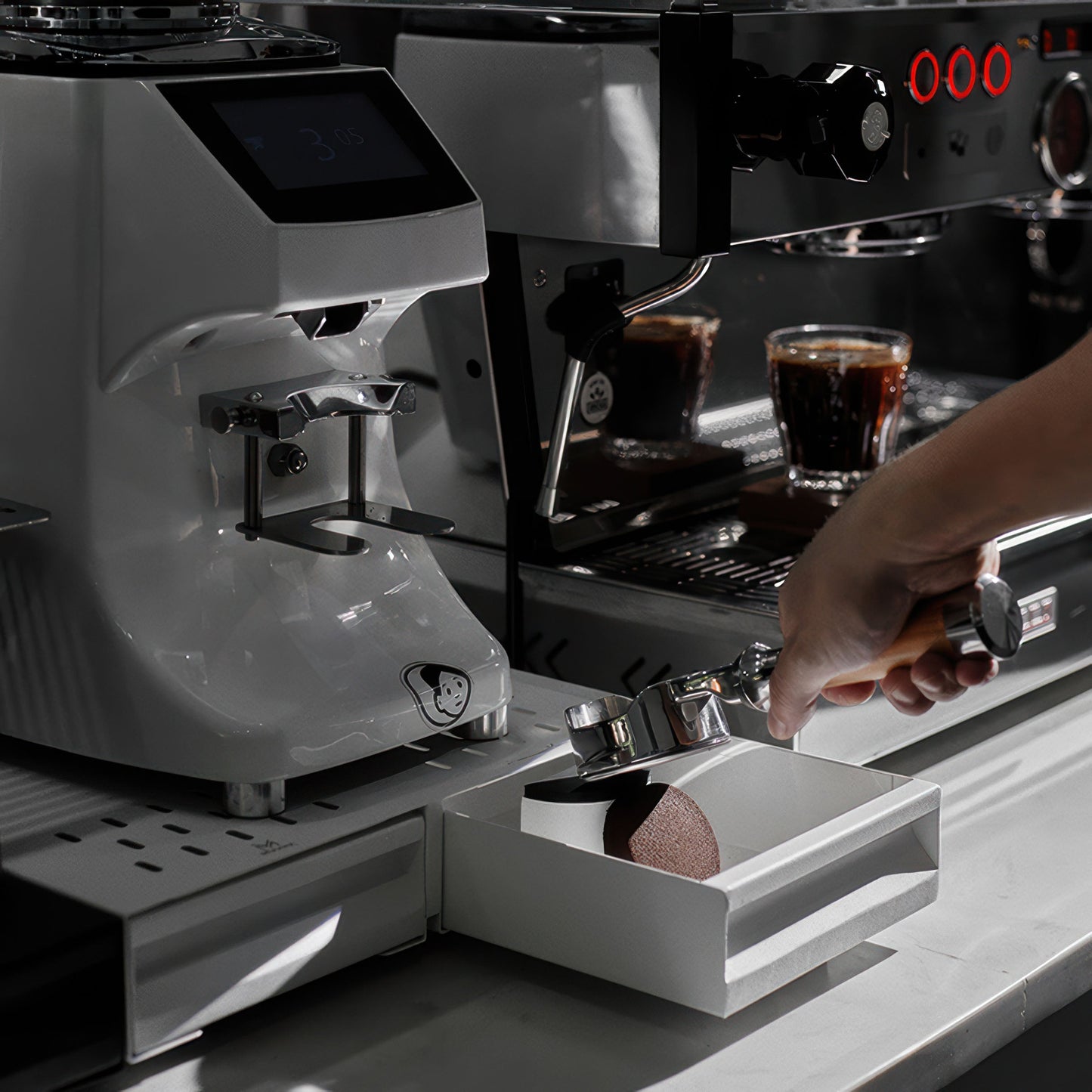 Barista Double Knock Box Drawer