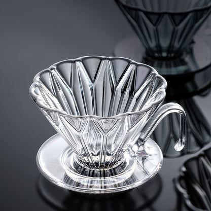 Diamond Pattern Prisma Pour Over Coffee Dripper
