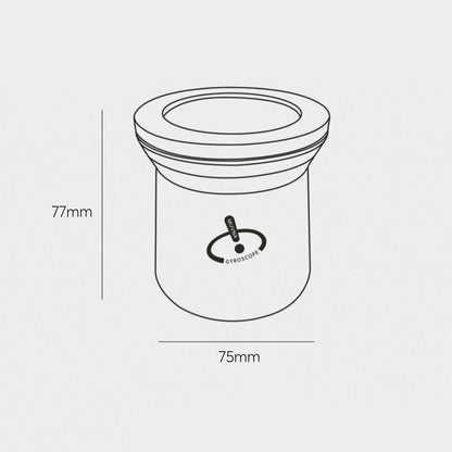 Stainless Steel Magnetic Dosing Cup 58MM