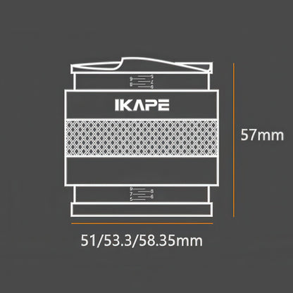 2 in 1 Adjustable Coffee Distributor & Tamper