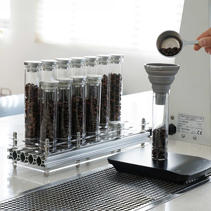 Coffee Bean Storage Bottle with One Way Valve