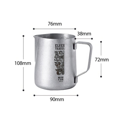 Elves Travel Latte Art Milk Pitcher