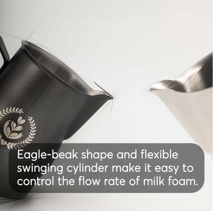 Non-Stick Latte Art Milk Pitcher for Cappuccino