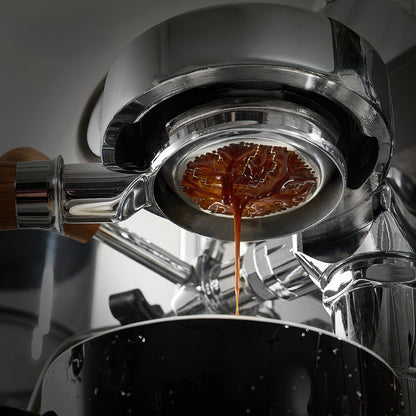 Solid Wood Handle Bottomless Portafilter