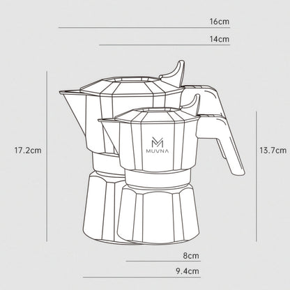 High Pressure Espresso Maker Moka Pot