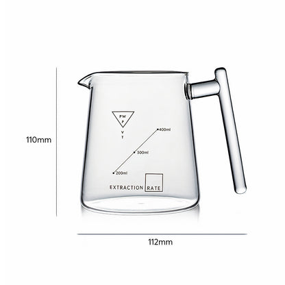 V60 Ceramic Pour Over Coffee Dripper with Sharing Pot