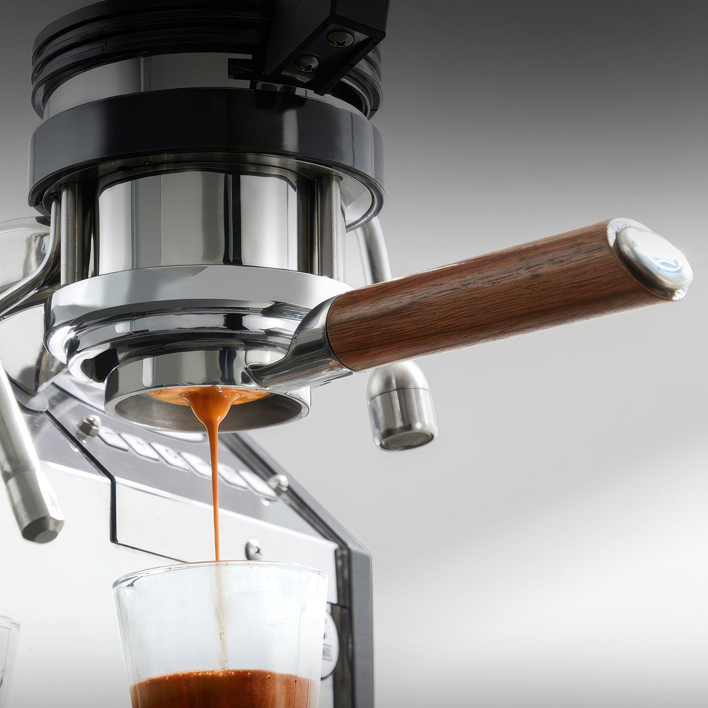 Bottomless Portafilter with Removable Double Spout