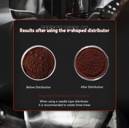 Pi-Shaped  WDT Espresso Tool
