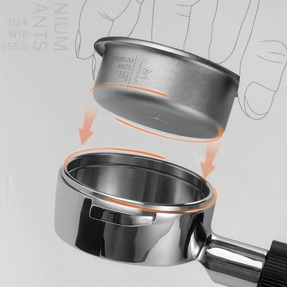 Pure Titanium Espresso Basket