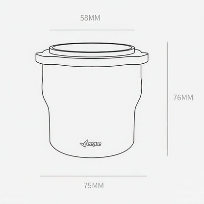 Coffee Dosing Cup Three-Ear Anti-Static