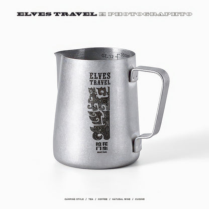 Elves Travel Latte Art Milk Pitcher