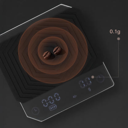 Smart Espresso Scale Compact Metal Body