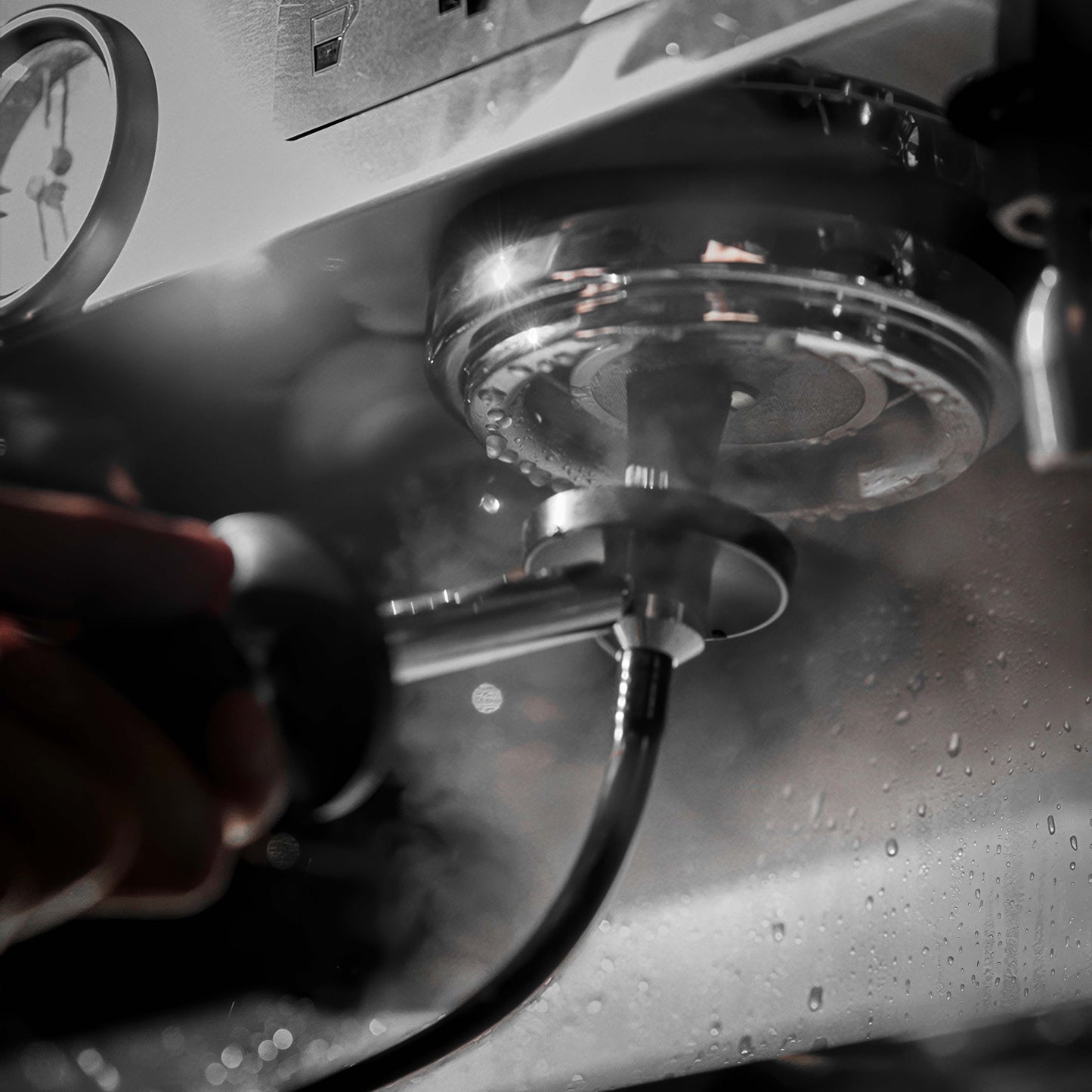 Espresso Coffee Machine Steam Cleaning Brush