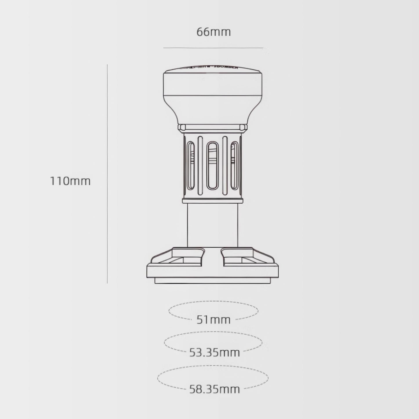 30lb Calibrated Espresso Tamper
