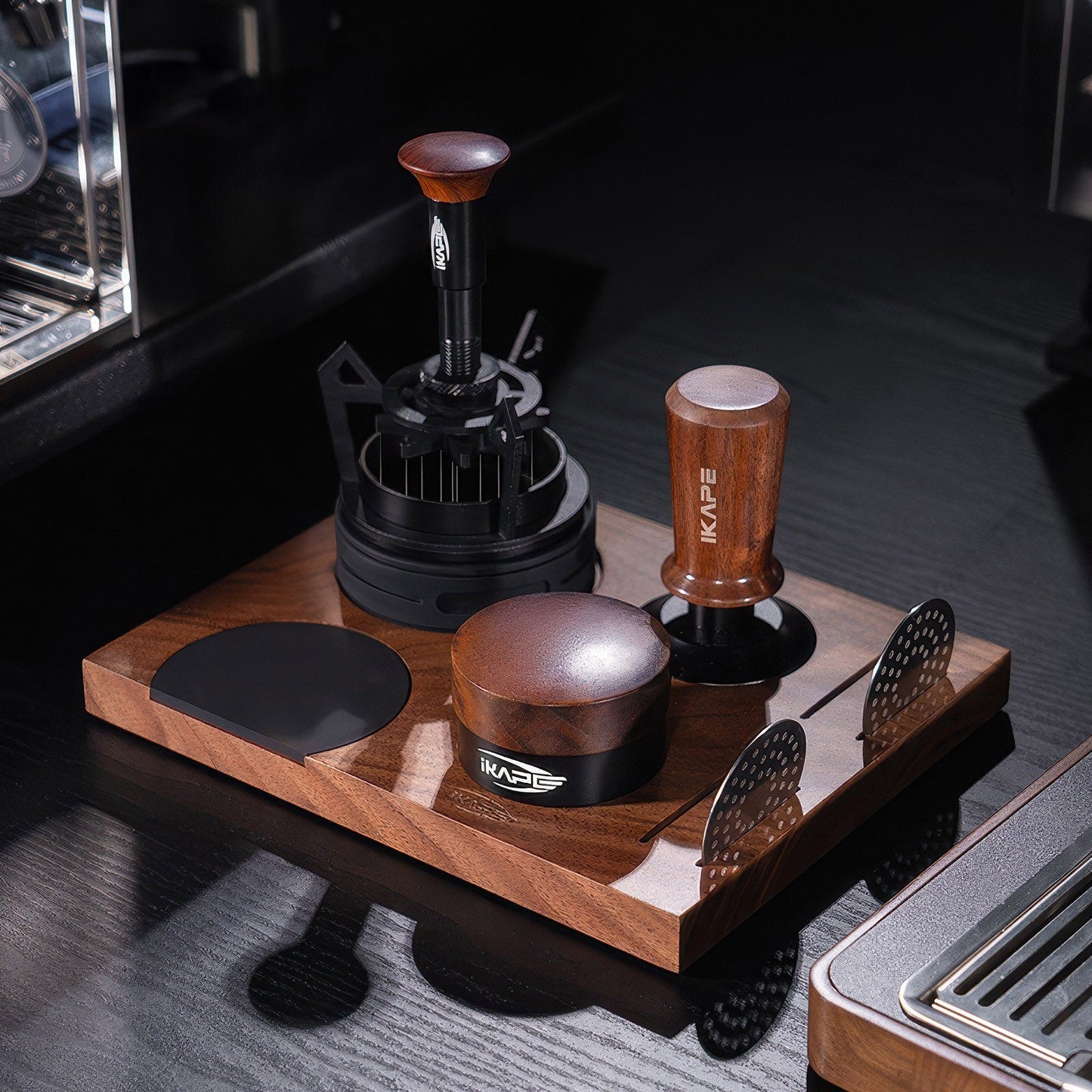 Black Edition Calibrated Coffee Tamper