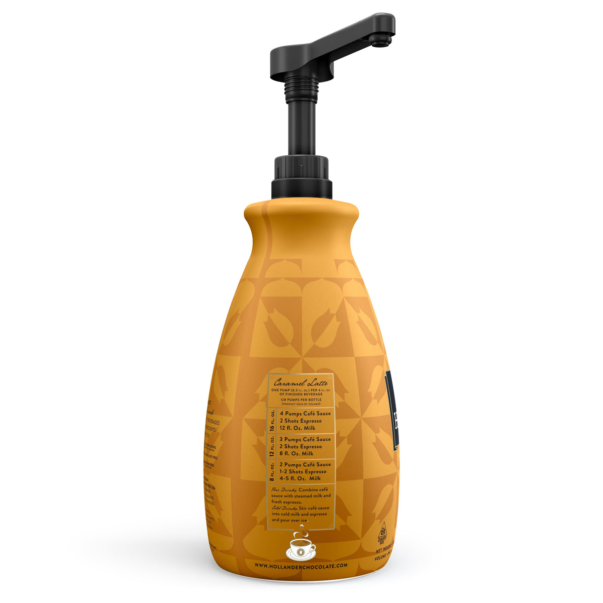 Hollander Classic Caramel Cafe Sauce