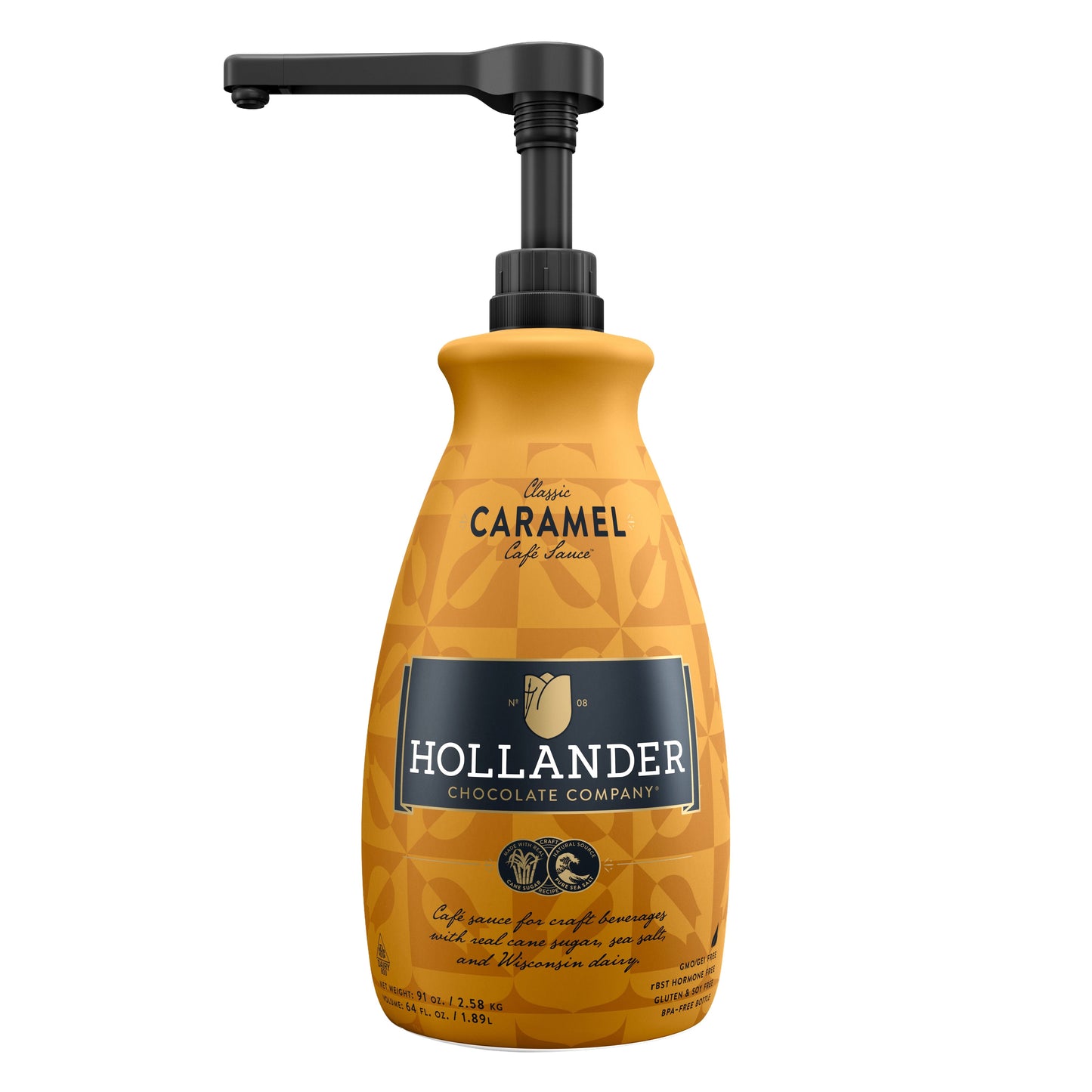 Hollander Classic Caramel Cafe Sauce