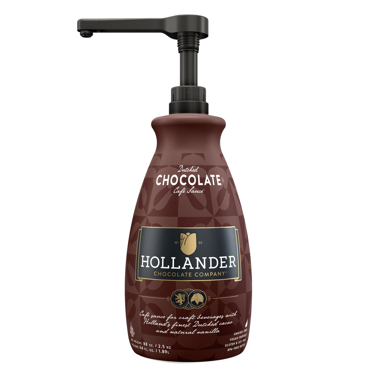 Hollander Dutched Chocolate Cafe Sauce