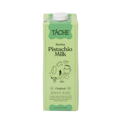 Tache Barista Edition Pistachio Nut Milk - 4 cases of 6, 32oz cartons (24 total)