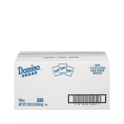 Domino Sugar Packets - 2000ct