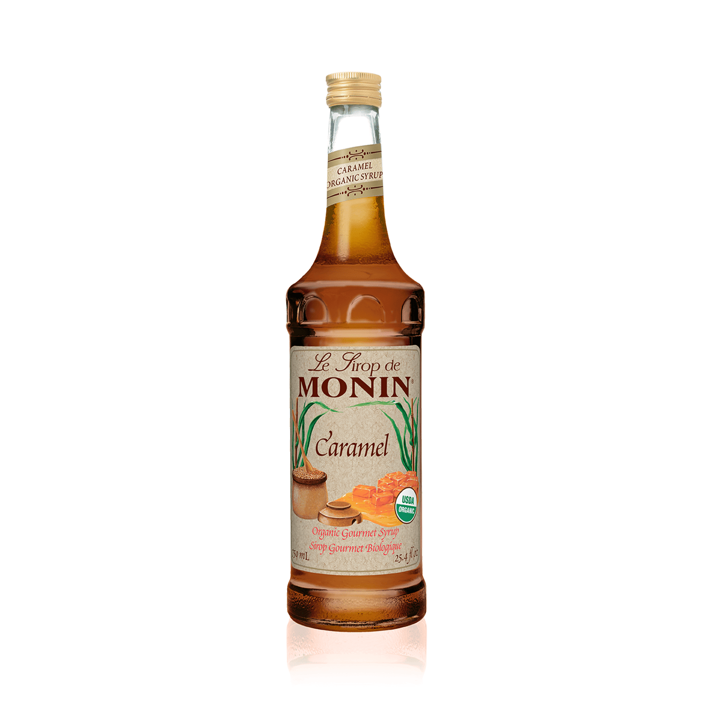 Monin Organic Caramel Syrup
