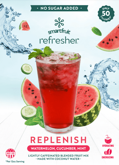 Smartfruit Replenish Refresher - Watermelon, Cucumber & Mint