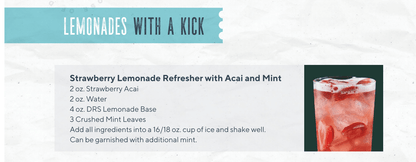 Dr. Smoothie Refresher: Strawberry Acai