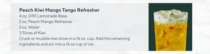 Dr. Smoothie Refresher: Peach Mango