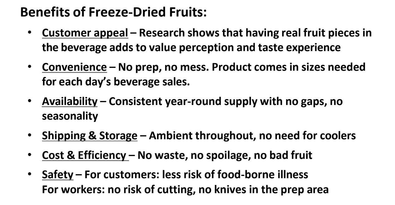 Innovative Freeze Dried Fruits - Strawberry