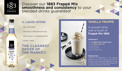 1883 Frappe Mix Syrup