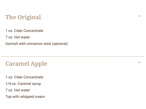 Mountain Cider Company - Hot Spiced Cider Concentrate
