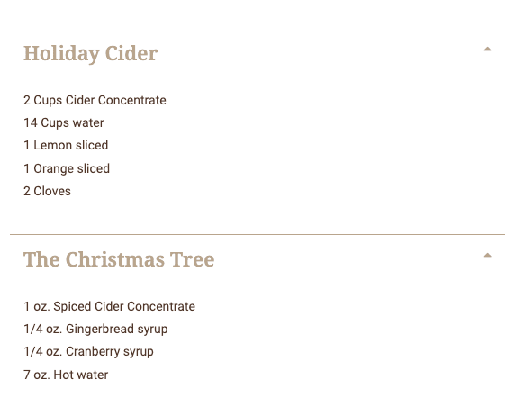 Mountain Cider Company - Hot Spiced Cider Concentrate