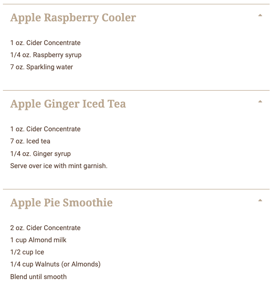Mountain Cider Company - Hot Spiced Cider Concentrate