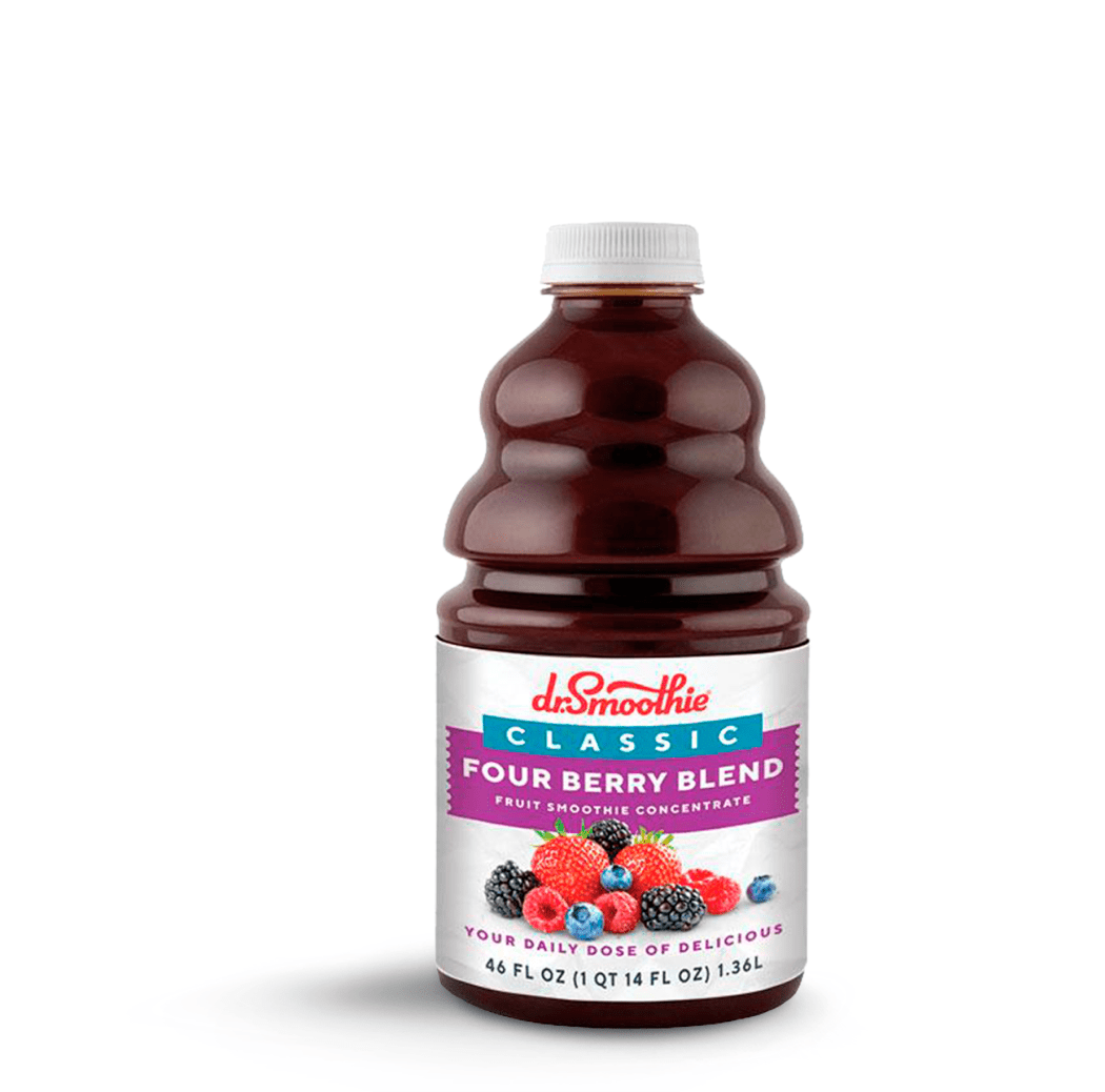 Dr. Smoothie 100% Crushed Four Berry Fruit Smoothie Concentrate