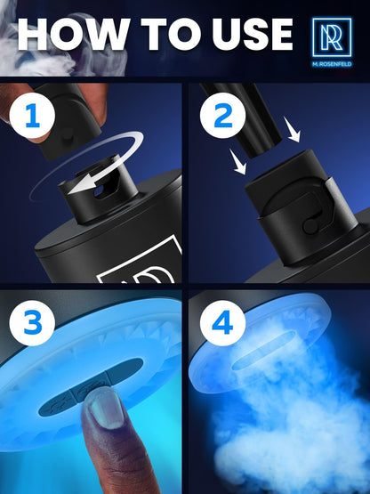 Hookah Starter Pump  Hookah Pump Starter with 1300 mAh Rechargeable Battery  Portable Electric Hooka Blower & Vacuum Starter  Mini Air Pump with LED Light, Quiet & Efficient