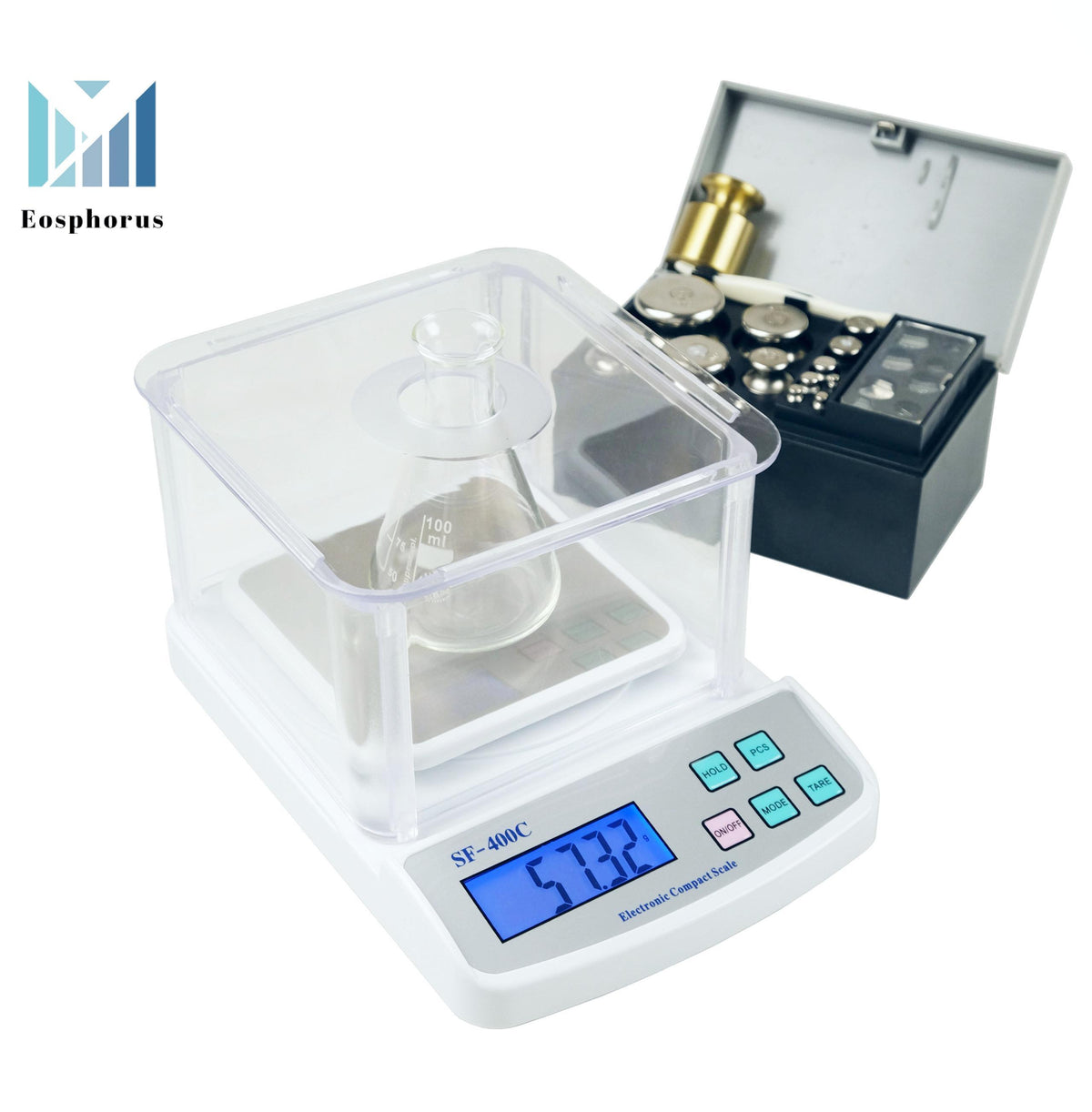 Ounce and Gram Scale 0.01g Accuracy Electronic Balance Digital Scale Digital Balance Lab Balance 600g – Windshield USB Charger AC DC Adapter Included