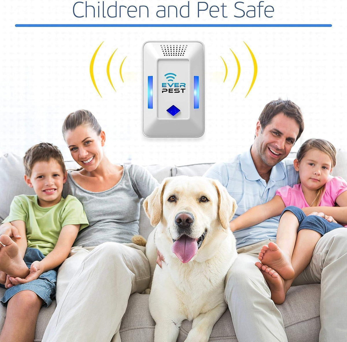 Ultrasonic Pest Control Repeller Plug in   2 Pack Device Repels Cockroach Cricket Bug Flea Fruit Flies Deterrent Ultrasound Insect Mice Roach Rat Scorpion Bat Squirrel Rodent Spider Wasp