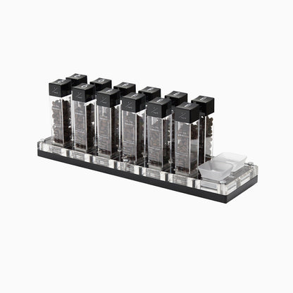 Premium Tubes Coffee Bean Cellars With Stand