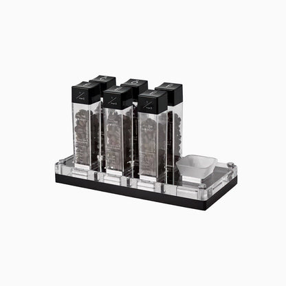 Premium Tubes Coffee Bean Cellars With Stand