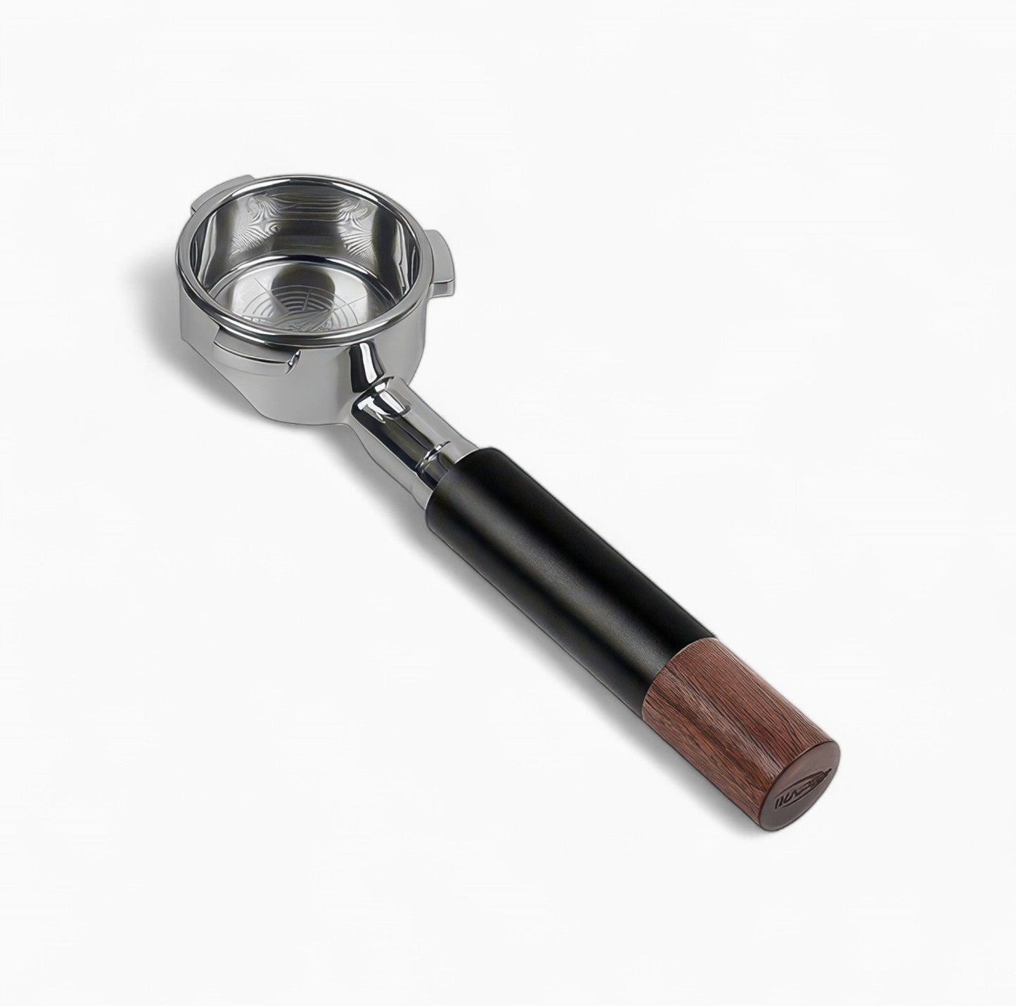 Openwork Bottomless Portafilter with High Extraction Basket