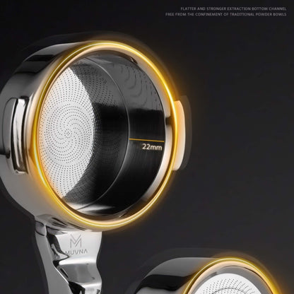 High-Extraction Italian Bottomed Portafilter Handle